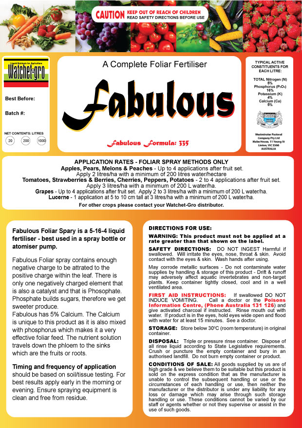 FabulousWPC-web Fabulous 335 label